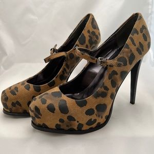 Simply Vera; Vera Wang Leopard Platform Heel